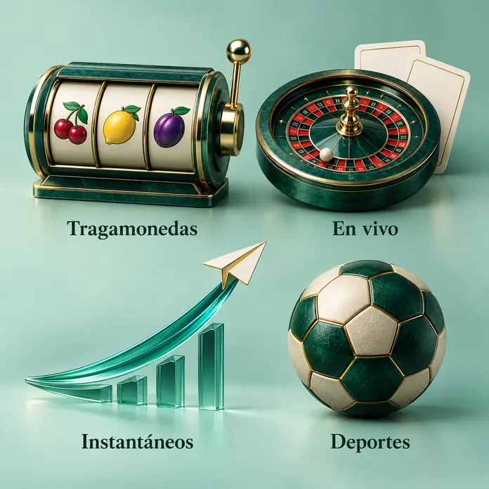 Comparación de requisitos de Betonwin: tragamonedas x30, casino en vivo x35, instantáneos x60 y deportes x7